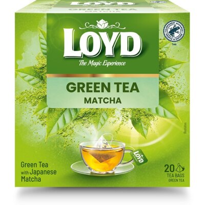 Herbata zielona w saszetkach LOYD (20 sztuk)