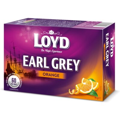 Herbata LOYD Earl Grey Orange (60 sztuk)