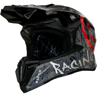 Kask motocyklowy TORQ-902 Czarno-szary (Rozmiar XL)