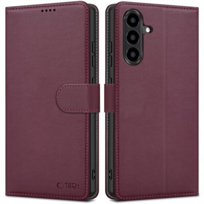 Etui TECH-PROTECT Wallet do Samsung Galaxy A57 5G Bordowy