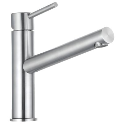 Bateria kuchenna stojąca KLUDI Steel z obrotową wylewką Chrom 44850F860