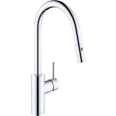 Bateria kuchenna stojąca KLUDI E-Go Voice elektroniczna Chrom 423000577