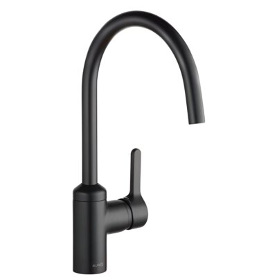 Bateria kuchenna stojąca KLUDI Bingo Star z obrotową wylewką Czarny mat 428033978