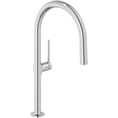 Bateria kuchenna stojąca KLUDI Reef z wyciąganą wylewką Chrom 508510575