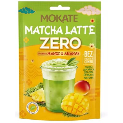 Kawa rozpuszczalna MOKATE Matcha Latte Zero Mango & Ananas 20 g