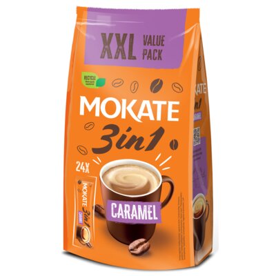 Kawa rozpuszczalna MOKATE 3in1 Caramel (24 sztuk)