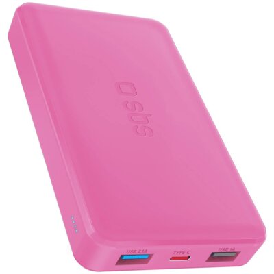 Powerbank SBS TTBB10000FASTA 10000 mAh 10W Różowy