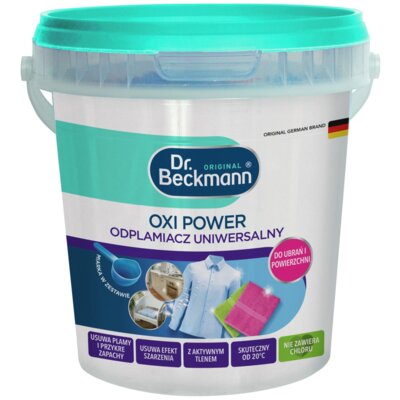 Odplamiacz DR BECKMANN Oxi-Power Uniwersalny 1 kg