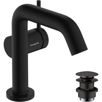 Bateria umywalkowa HANSGROHE Tecturis S 110 Fine CoolStart Ecosmart+ 73320670 Czarny mat