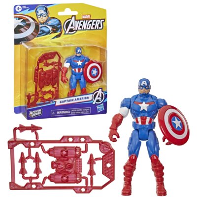 Figurka HASBRO Marvel Avengers Actionverse Kapitan Ameryka G28475X0