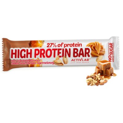 Baton proteinowy ACTIVLAB High Protein Bar Arachidowo-karmelowy (49 g)