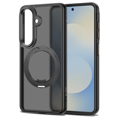 Etui TECH-PROTECT Quantum Standlock MagSafe do Samsung Galaxy S26 Czarny mat