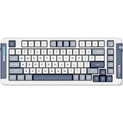 Klawiatura MCHOSE X75-2A Biało-niebieski