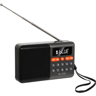 Radio BLOW RA18 Analogowe Przenośne Czarny