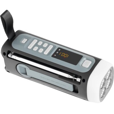 Radio TECHNISAT Viola Cyfrowe Przenośne Czarno-biały