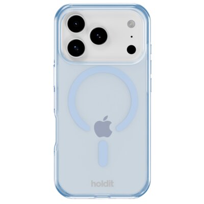 Etui HOLDIT Transparent Case MagSafe do Apple iPhone 17 Pro Max Transparentny (niebieski)