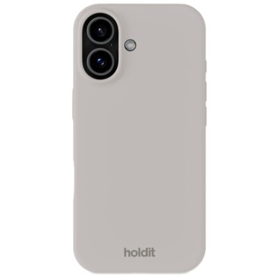 Etui HOLDIT Silicone Case do Apple iPhone 17 Szary