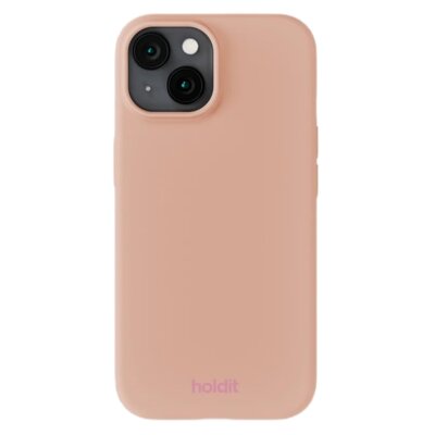 Etui HOLDIT Silicone Case do Apple iPhone 15 Różowy