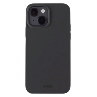 Etui HOLDIT Silicone Case MagSafe do Apple iPhone 13/14/15 Czarny