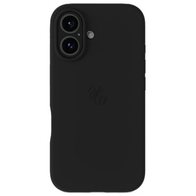 Etui HOLDIT Silicone Case MagSafe do Apple iPhone 16 Czarny