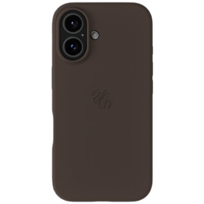 Etui HOLDIT Silicone Case MagSafe do Apple iPhone 16 Brązowy