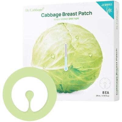 Maska na piersi TNTNMOM'S Dr. Cabbage z ekstraktem z kapusty (8 szt.)