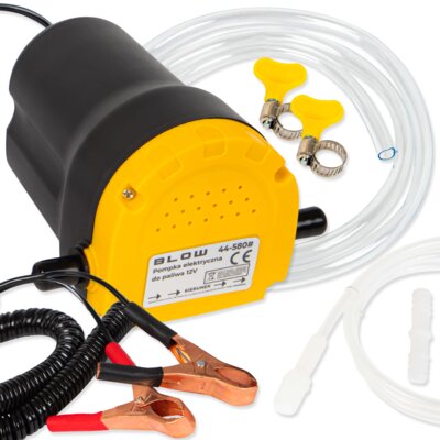 Pompa elektryczna do spuszczania paliwa ropy oleju silnikowego ssąca 12V