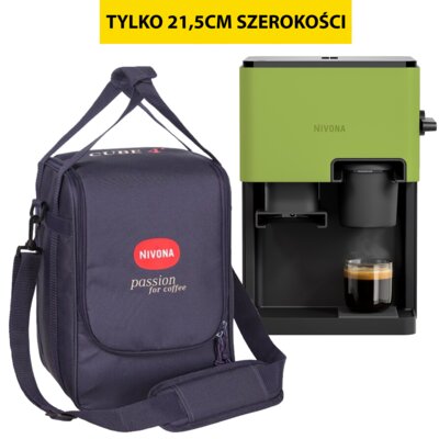 Ekspres NIVONA Cube 4106 Zielony + Torba NIVONA 403 do ekspresów Cube