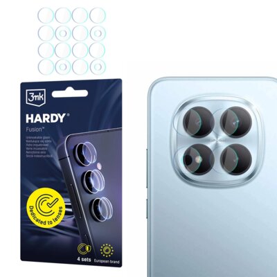 Szkło hybrydowe na obiektyw 3MK Hardy Fusion Lens Protection do Xiaomi Redmi Note 15 Pro+ 5G