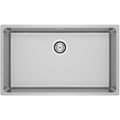 Zlewozmywak jednokomorowy ROCA Roma 70 A870P10700 Stal nierdzewna 44x74