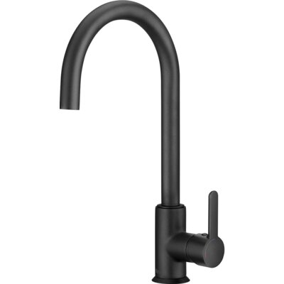 Bateria kuchenna stojąca ROCA Mencia A5A7409CN0 z obrotową wylewką Czarny mat