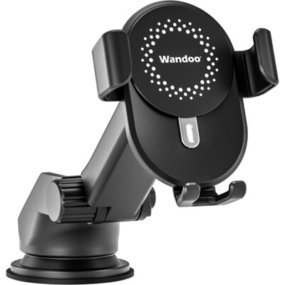 Uchwyt na telefon i smartfon WANDOO WCH210 Czarny uchwyt samochodowy na kratkę nawiewu