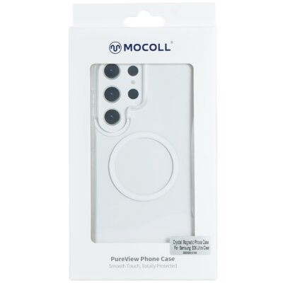 Etui MOCOLL Crystal VI MagSafe do Samsung Galaxy S26 Ultra Przezroczysto-matowy