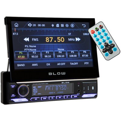Radio samochodowe BLOW SlideX Bluetooth