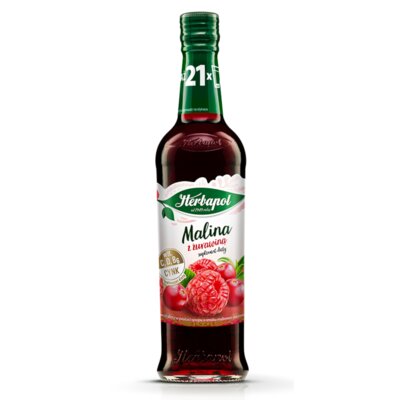 Syrop do herbaty HERBAPOL Malina z żurawiną 420 ml