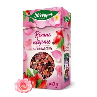 Herbata HERBAPOL Różane ukojenie 100 g