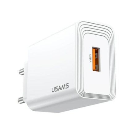 Ładowarka sieciowa USAMS T69 18W Biały ładowarka do telefonu USB