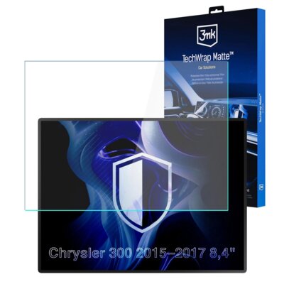 Folia ochronna 3MK TechWrap Matte Center Display do Chrysler 300 2015–2017 8,4"