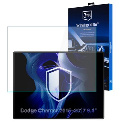 Folia ochronna 3MK TechWrap Matte Center Display do Dodge Charger 2015–2017 8,4"