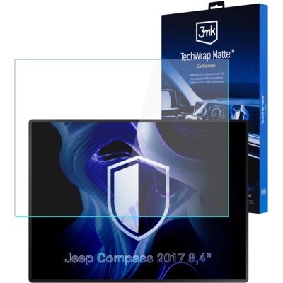 Folia ochronna 3MK TechWrap Matte Center Display do Jeep Compass 2017 8.4"