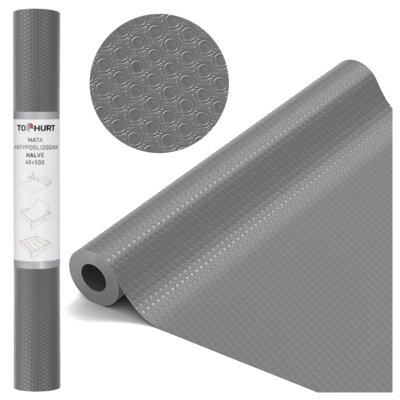 Mata antypoślizgowa GOCKOWIAK Balve (48 x 500 cm) Szary
