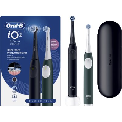 Szczoteczka magnetyczna ORAL-B IO 2 (2 sztuki) + Etui