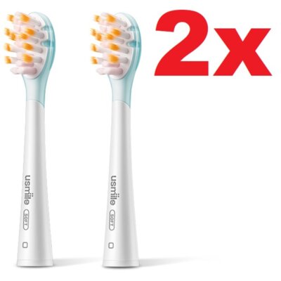 Oryginalna końcówka szczoteczki USMILE Advanced Sensitive (2 szt.) (Dokładna higiena jamy ustnej)