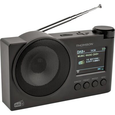 Radio THOMSON RT400DABBTBK Cyfrowe Przenośne Czarny