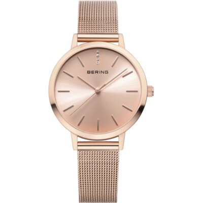 Zegarek BERING Classic 13434-366 Różowe złoto