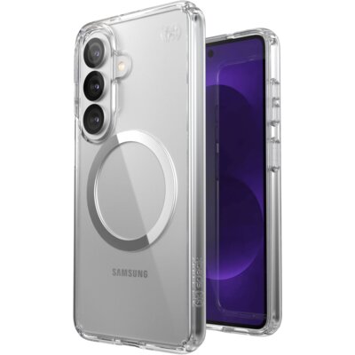 Etui SPECK Presidio Perfect-Clear Magnet MagSafe do Samsung Galaxy S26 Przezroczysty