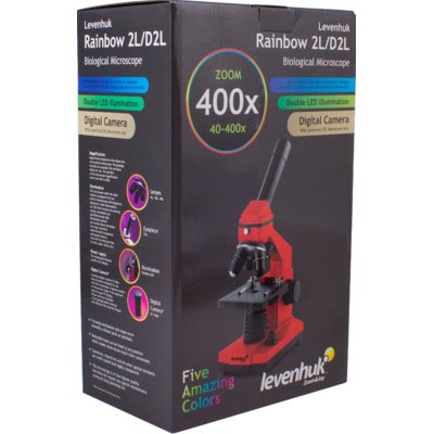 Mikroskop LEVENHUK Rainbow 2L Ametyst