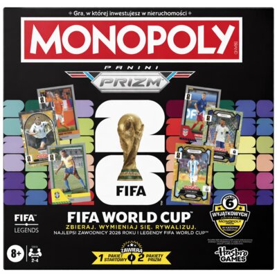 Gra planszowa HASBRO Monopoly Panini Prizm: FIFA World Cup G2633