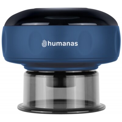 Masażer ręczny antycellulitowy HUMANAS BB01 Plus, Bańka masująca Niebieski