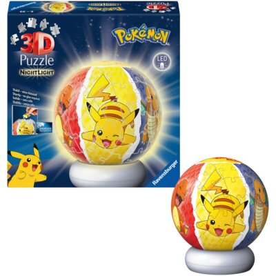 Puzzle 3D RAVENSBURGER NightLight Pokemon 12008053 (73 elementy)